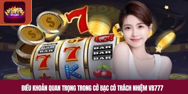 Điều khoản quan trọng trong cờ bạc có trách nhiệm VB777