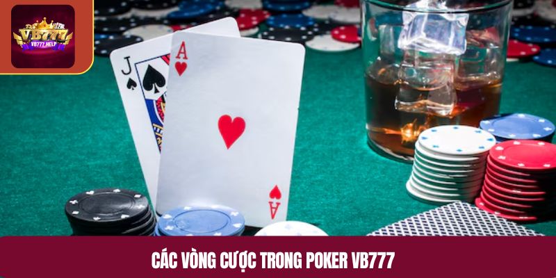 Các vòng cược trong poker VB777